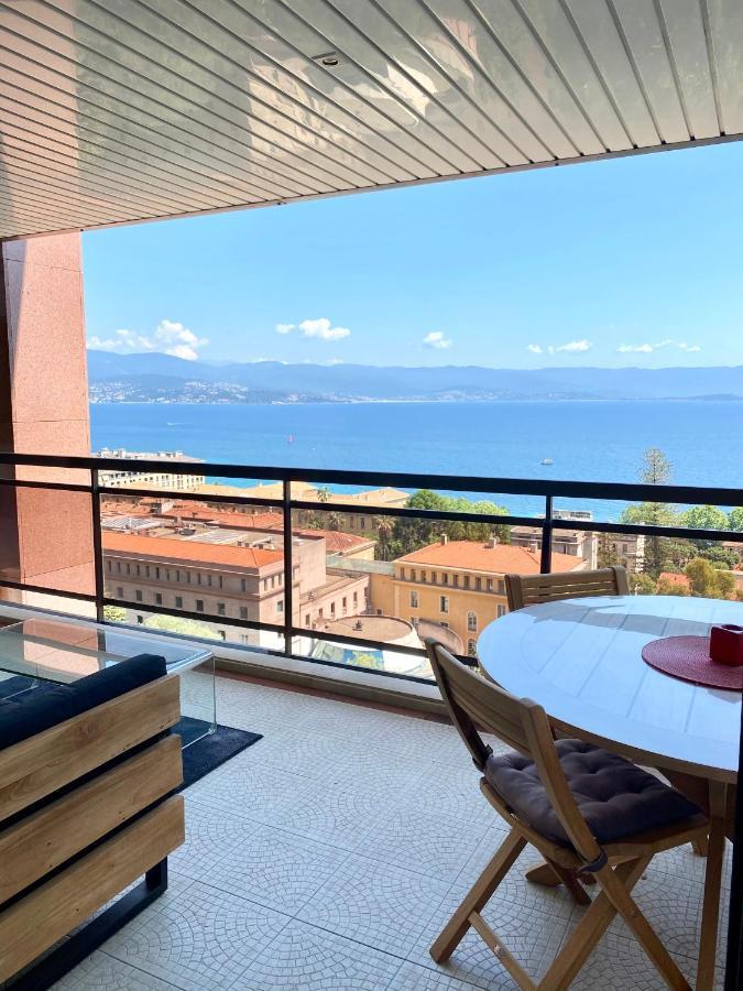 Grand T2 Standing Ajaccio Proche Centre Et Plages Vue Panoramique Parking Prive Exterior photo