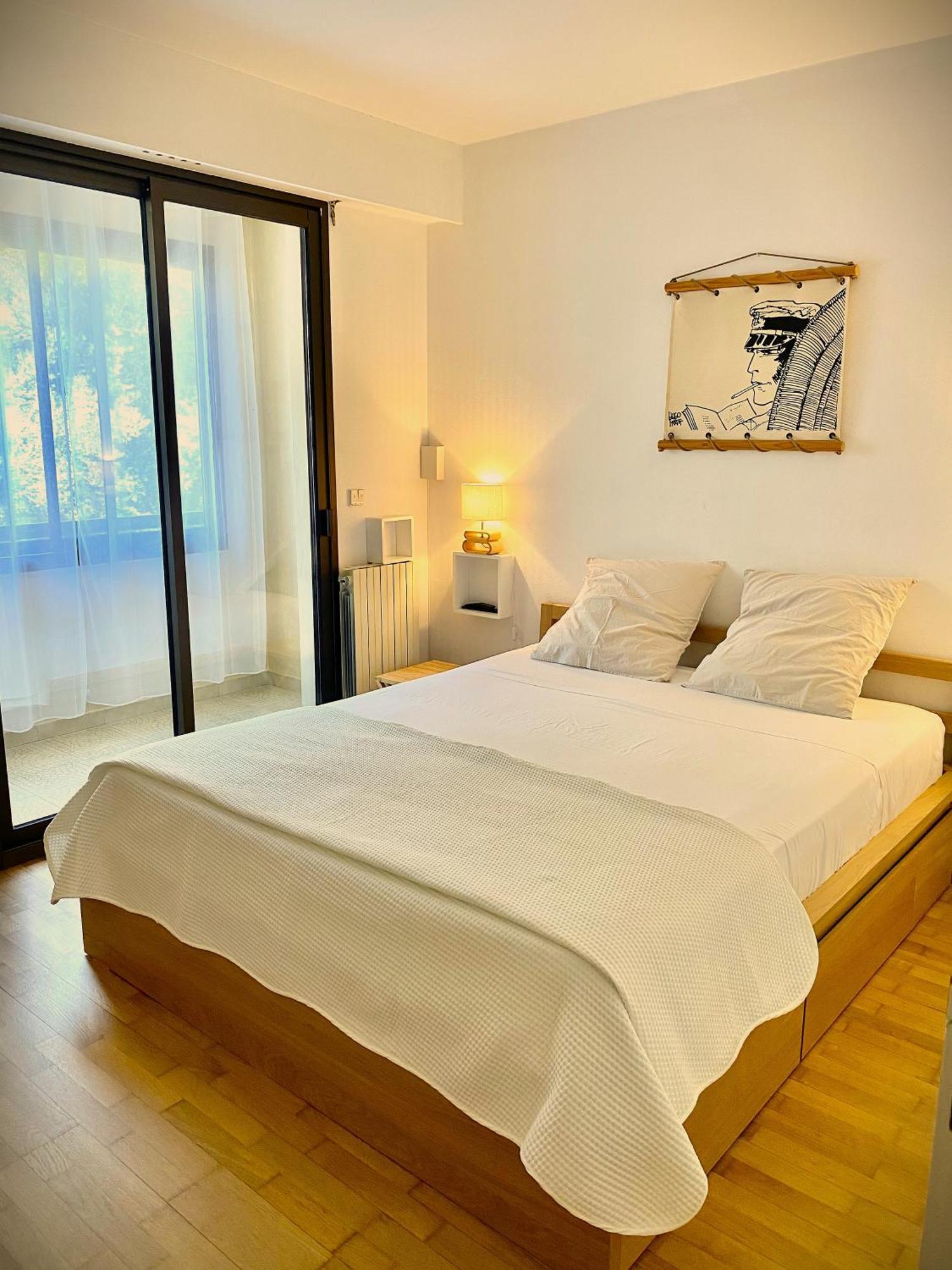 Grand T2 Standing Ajaccio Proche Centre Et Plages Vue Panoramique Parking Prive Exterior photo